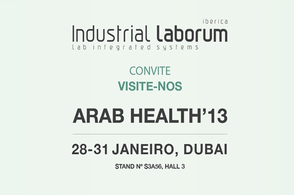 Invitación Induustrial Laborum - Arab Health 2013