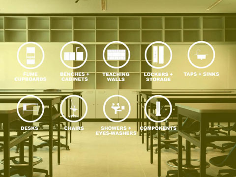 Segmento escolar Industrial Laboum Ibérica